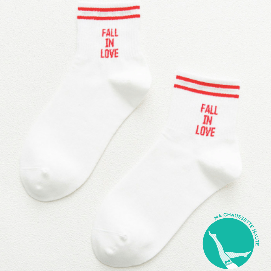 Chaussette basse - Fall in Love - Ma chaussette haute 
