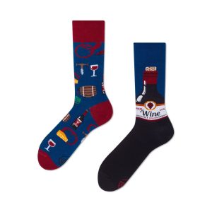 Chaussette haute fantaisie Cabernet Sockvignon