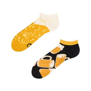 Chaussette haute fantaisie motif bière pression