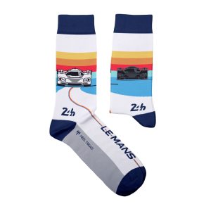 Chaussette haute fantaisie Retro Racer 24H du Mans