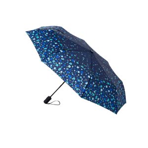 Chaussette haute fantaisie parapluie et gouttes