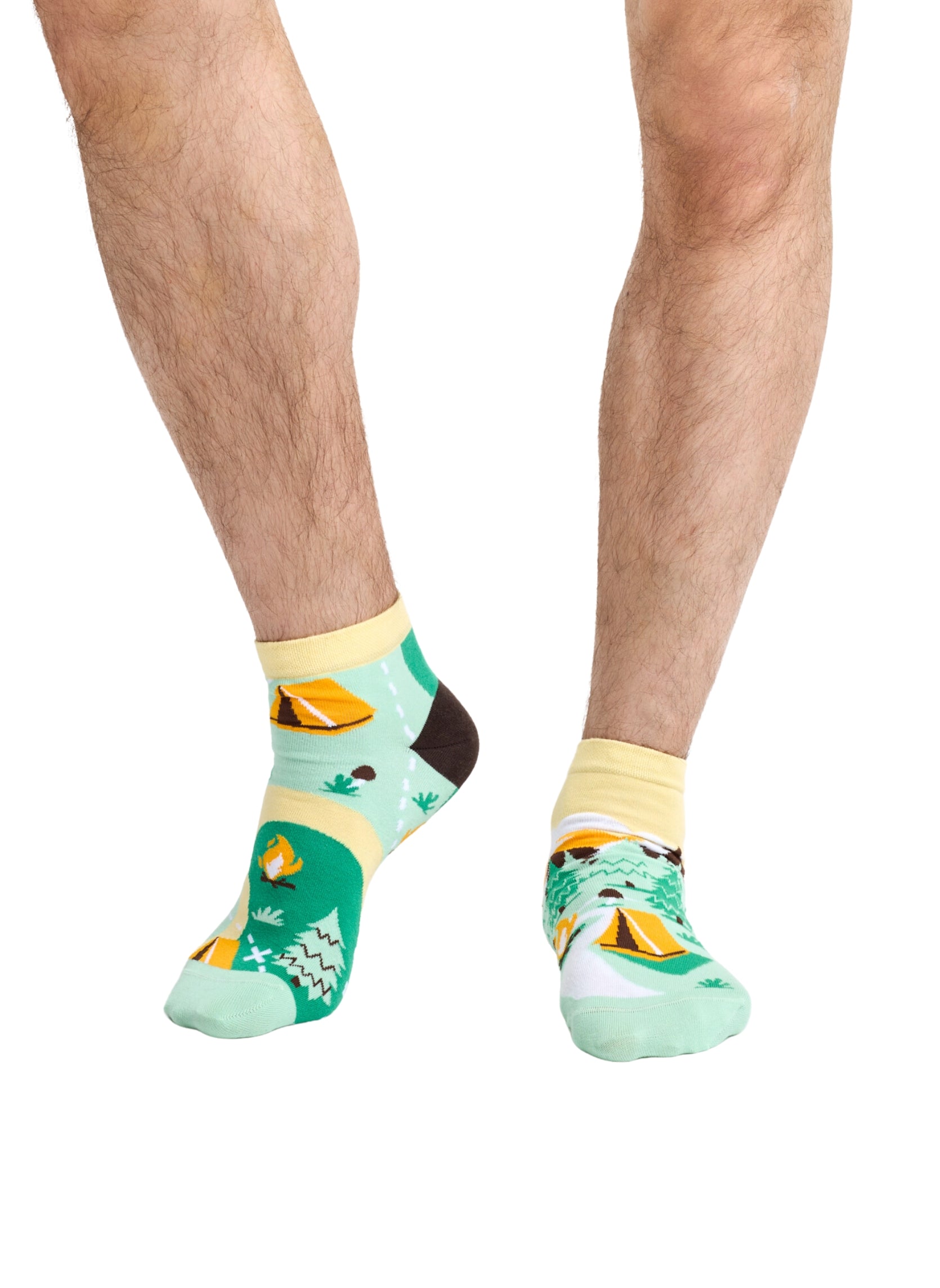 Chaussette haute fantaisie randonnée alpine – Image 2