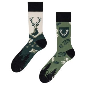 Chaussette haute fantaisie chasseur