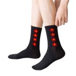 Chaussette hautes Femmes motif floral